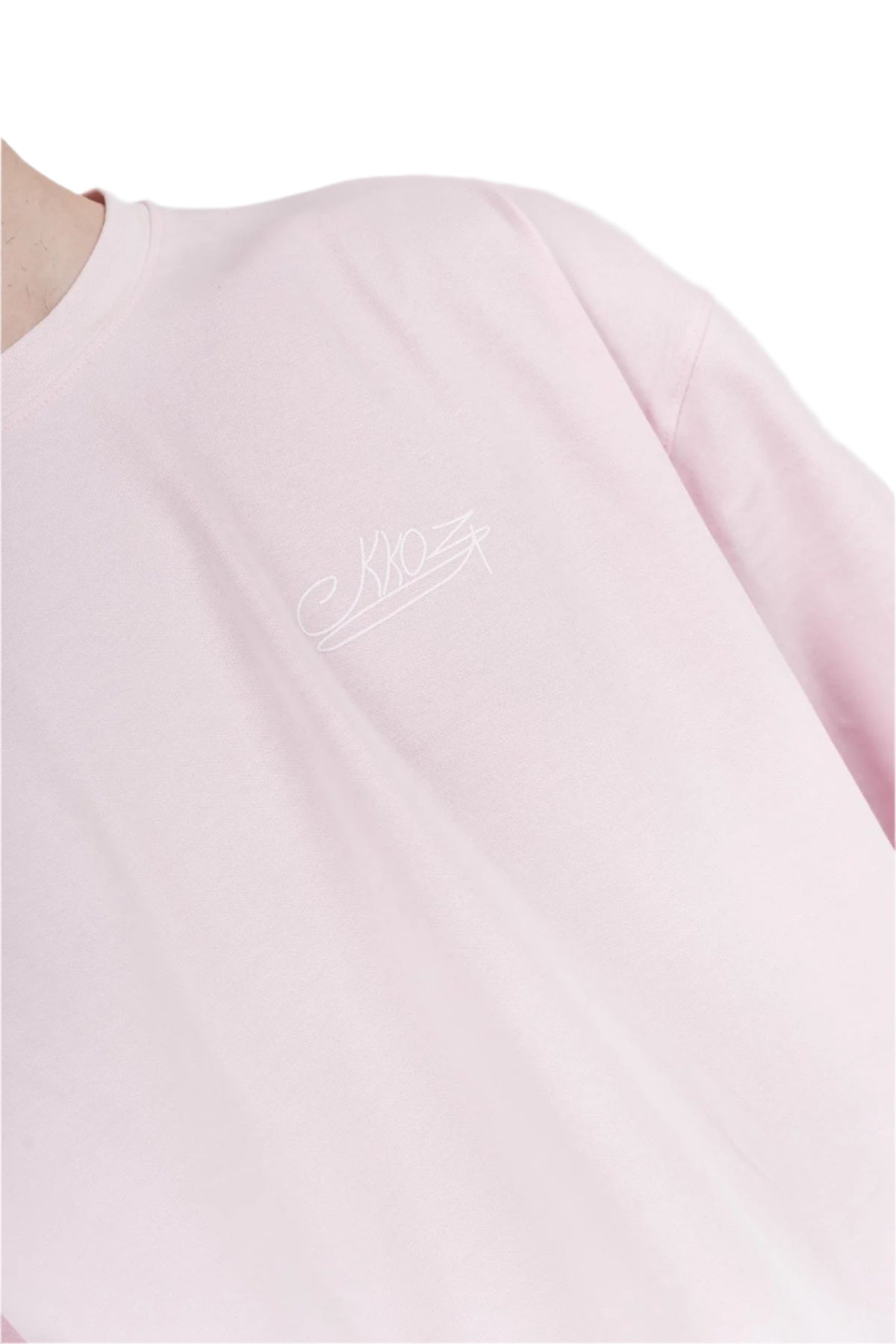 waves pink T-shirt