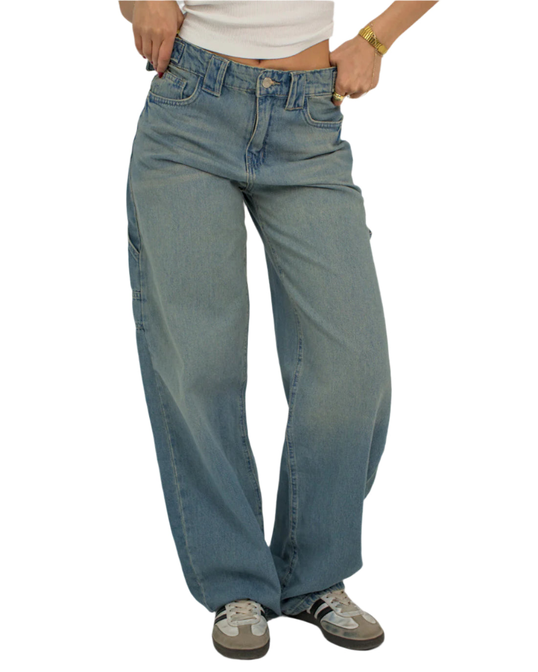 Carpenter Washed Blue Denim