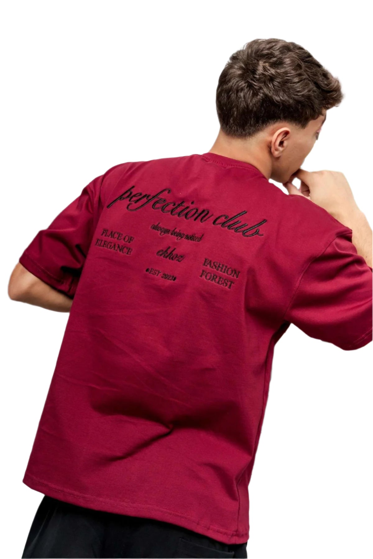 perfection burgundy tshirt