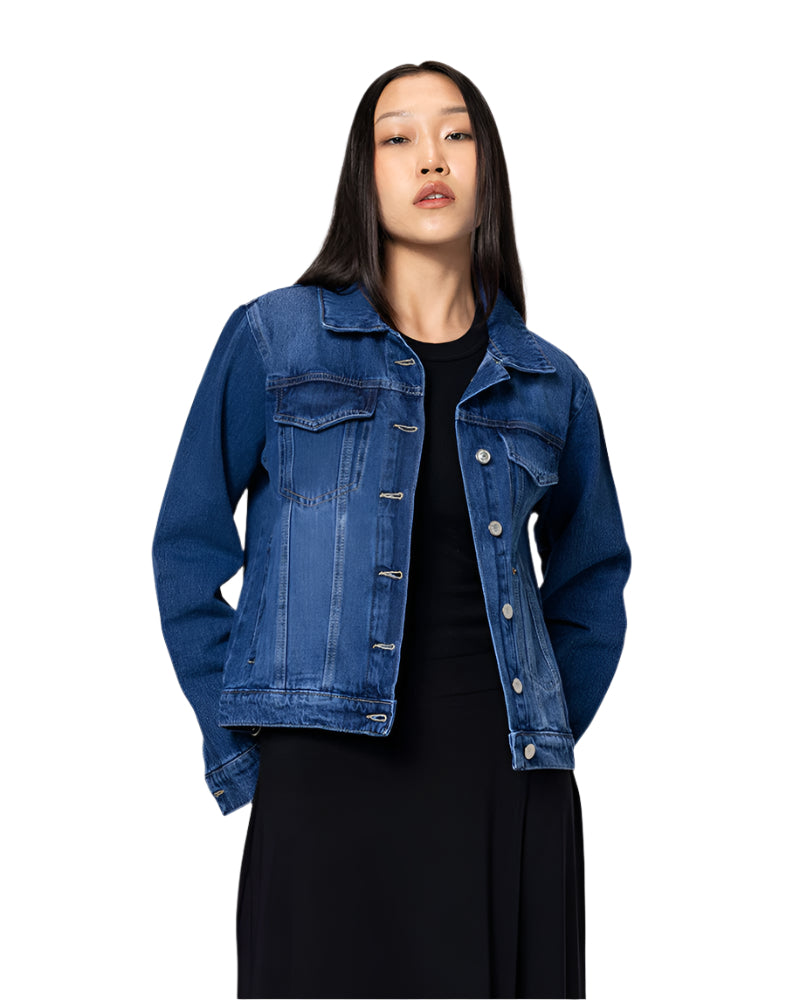 Basic Short Denim Jacket