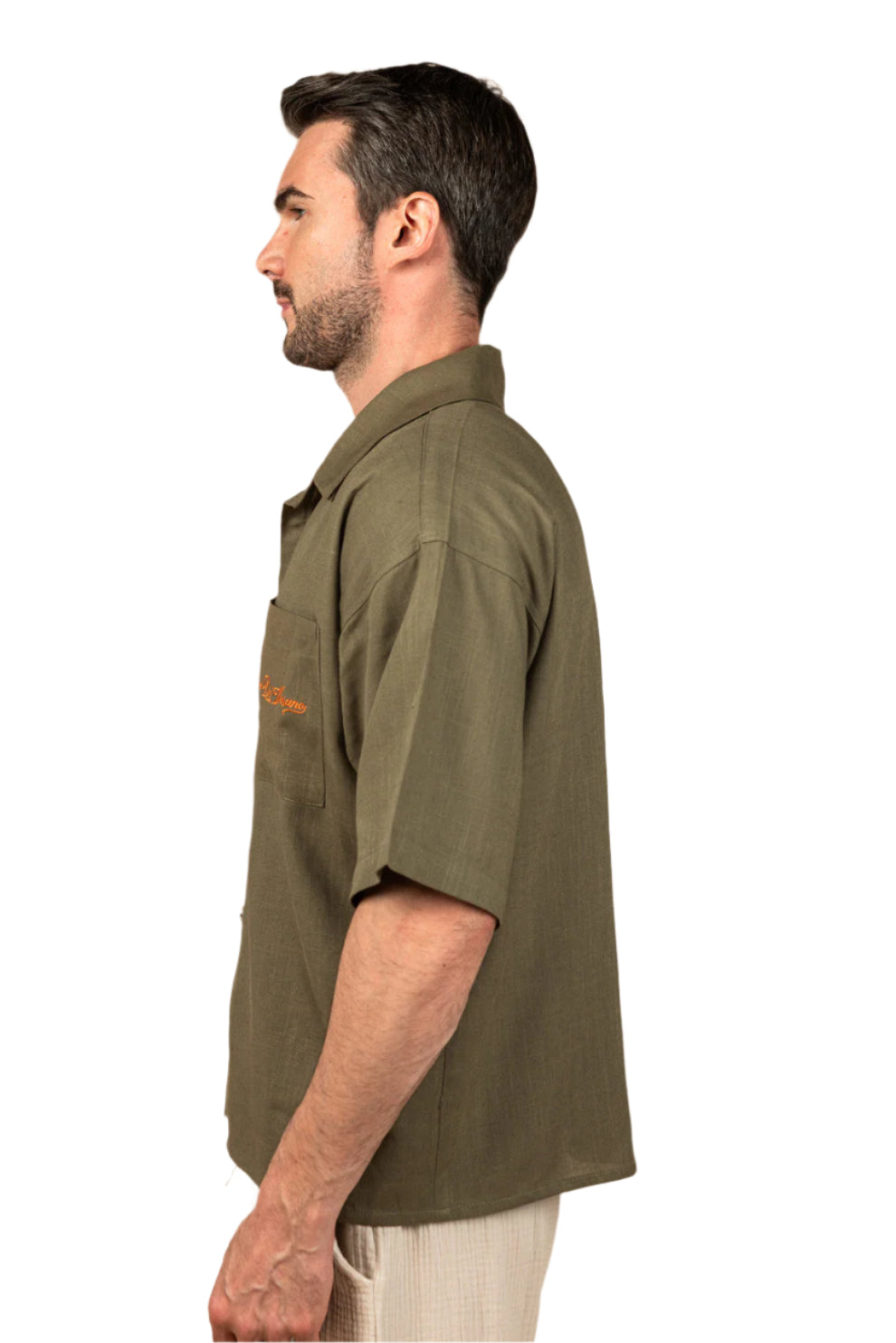 RDV Boxy Fit Linen Shirt