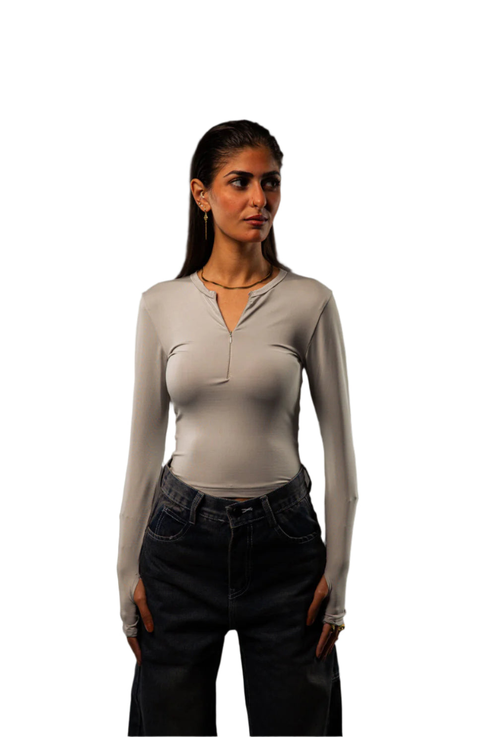 ZIP-UP TOP