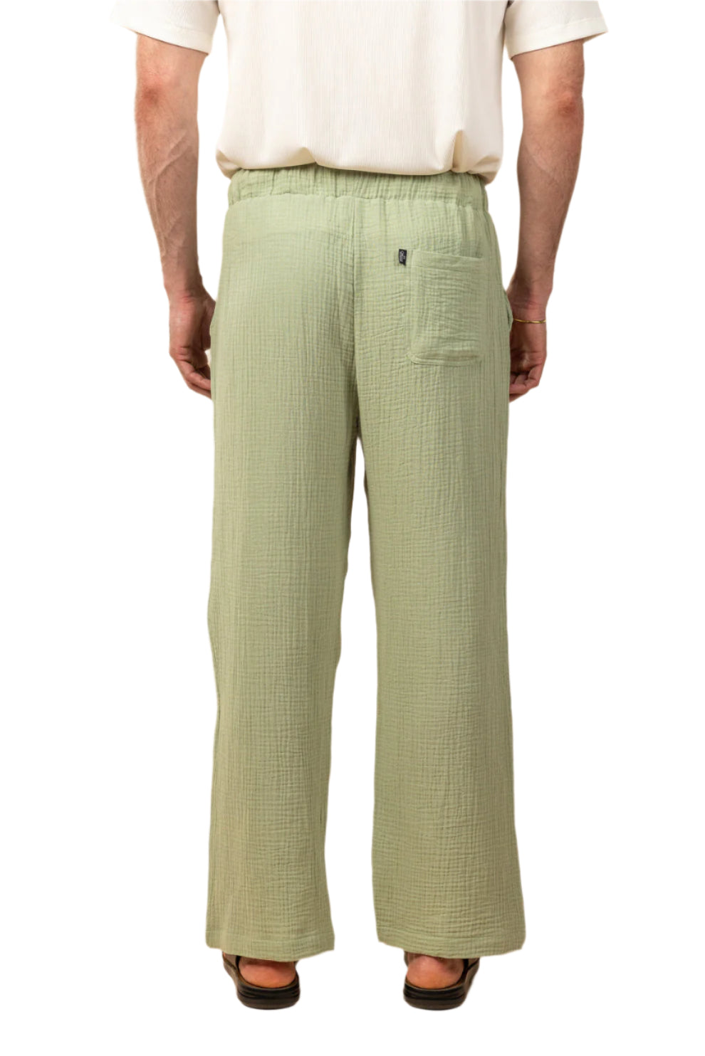 Wide Leg Baby Cotton Pants