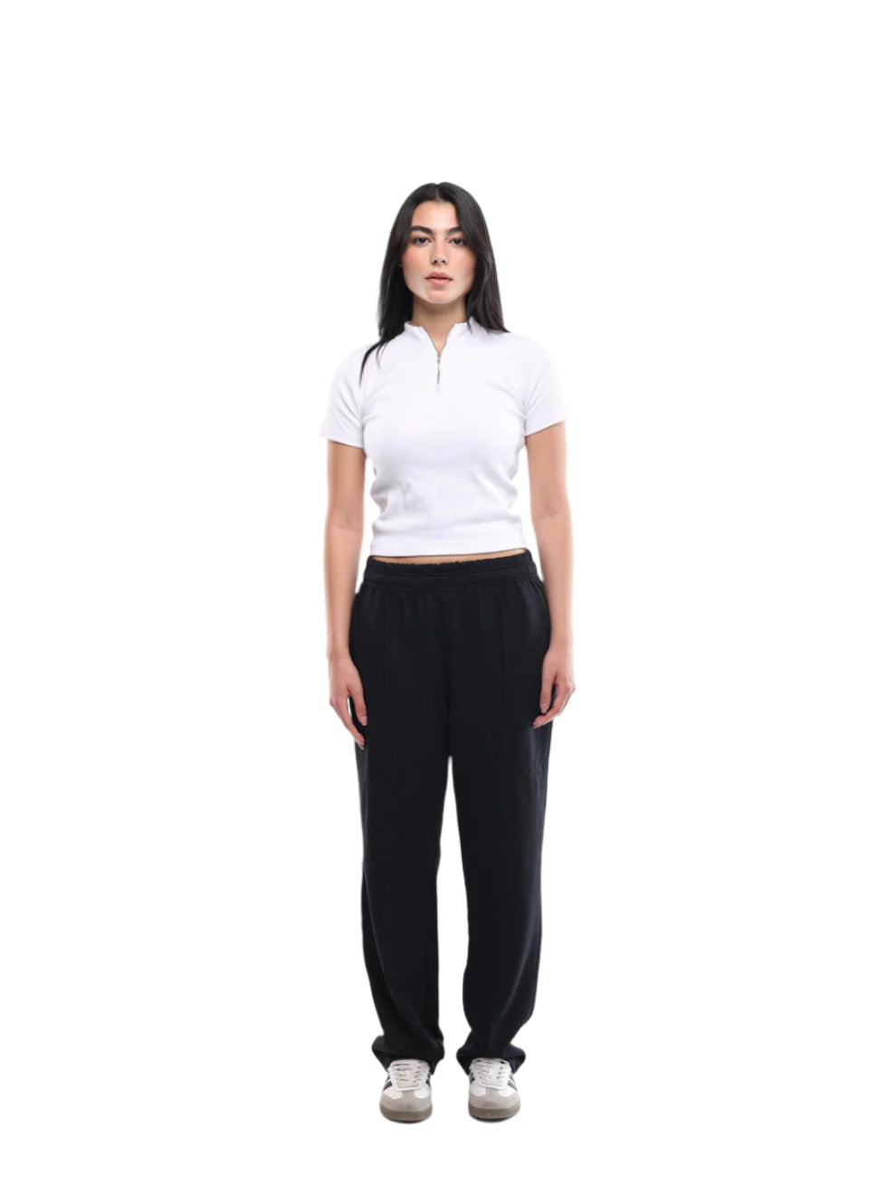 FRONT SEAM SWEATPANTS