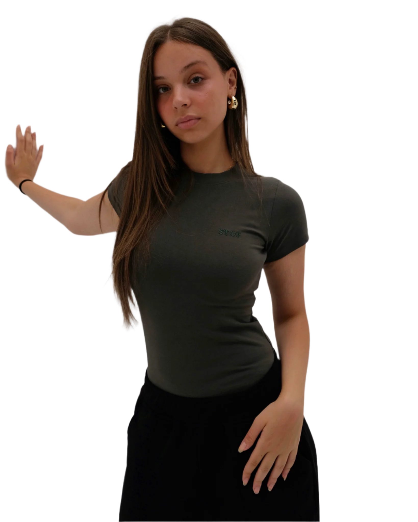 Black basic top
