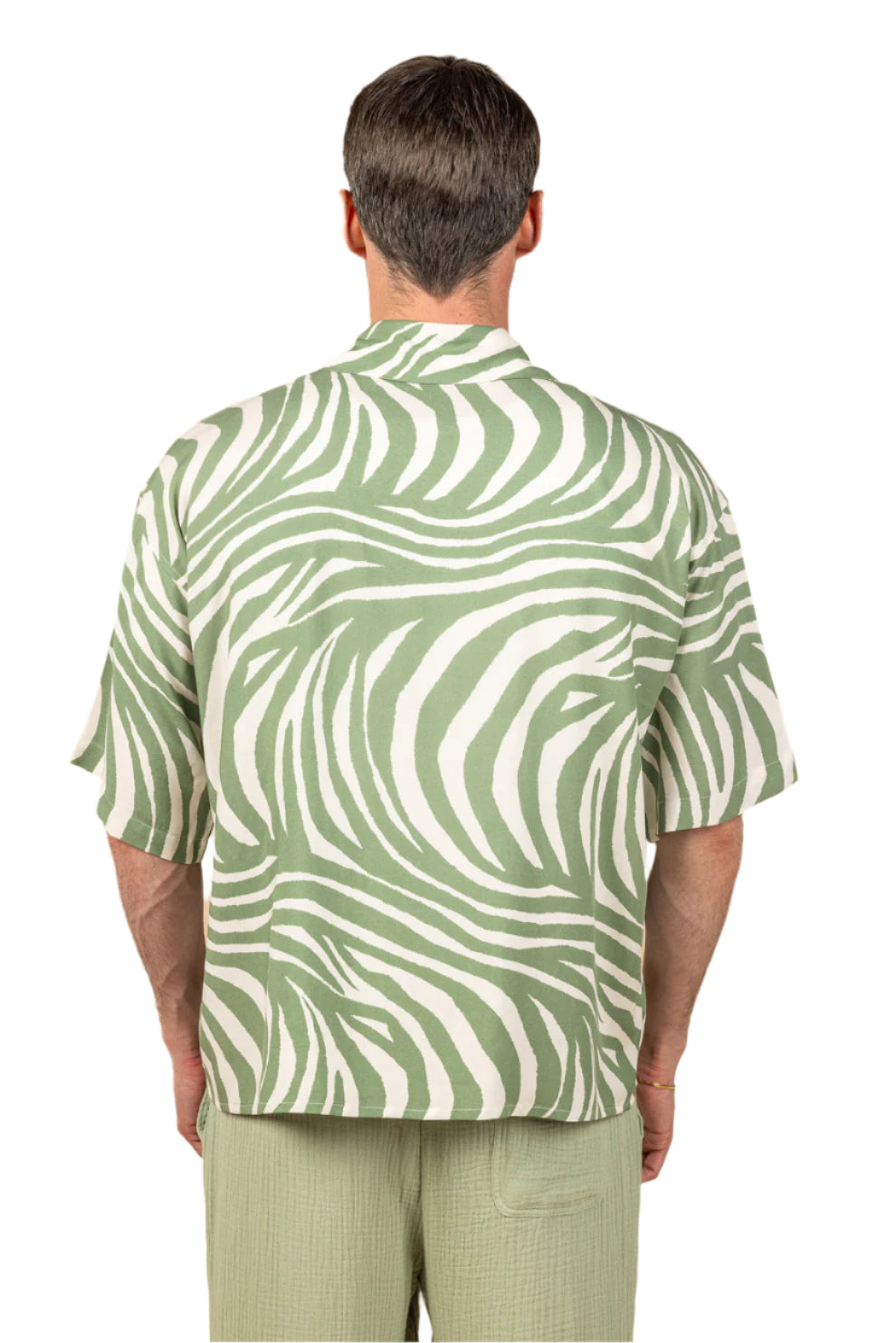 Verdant Mist Boxy Fit Shirt