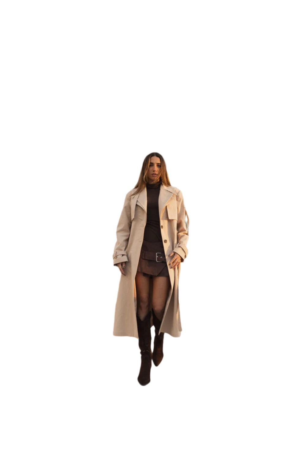 THE PLEATED TRENCH