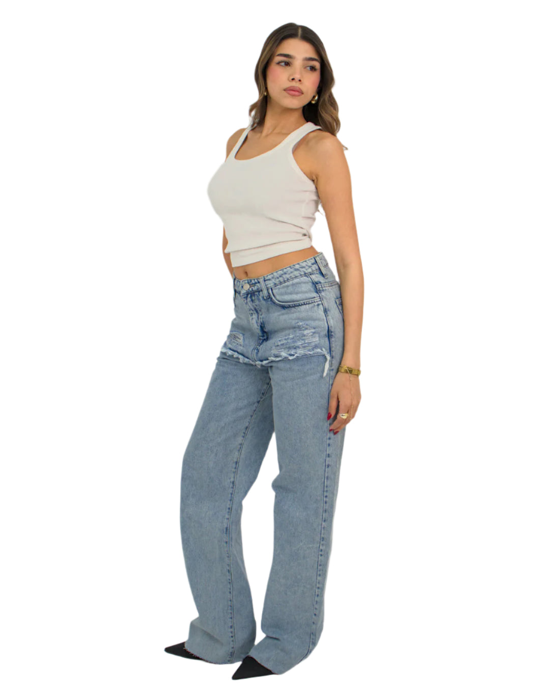 Statement Wide Leg Denim