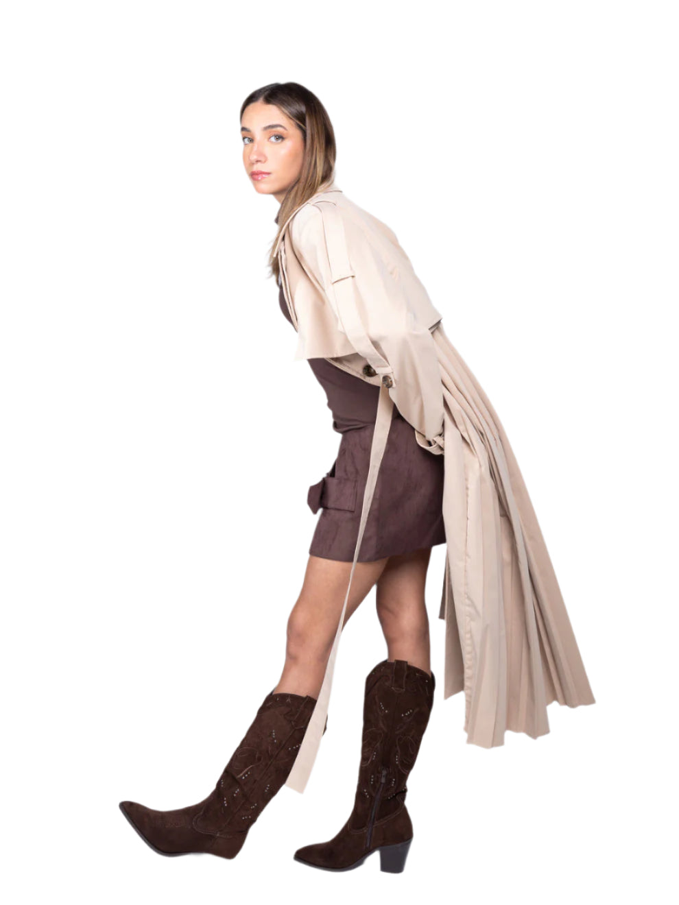 THE PLEATED TRENCH