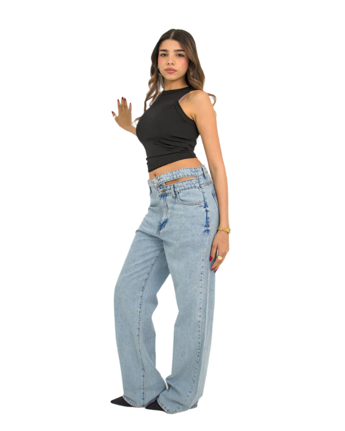 Double Waist Denim