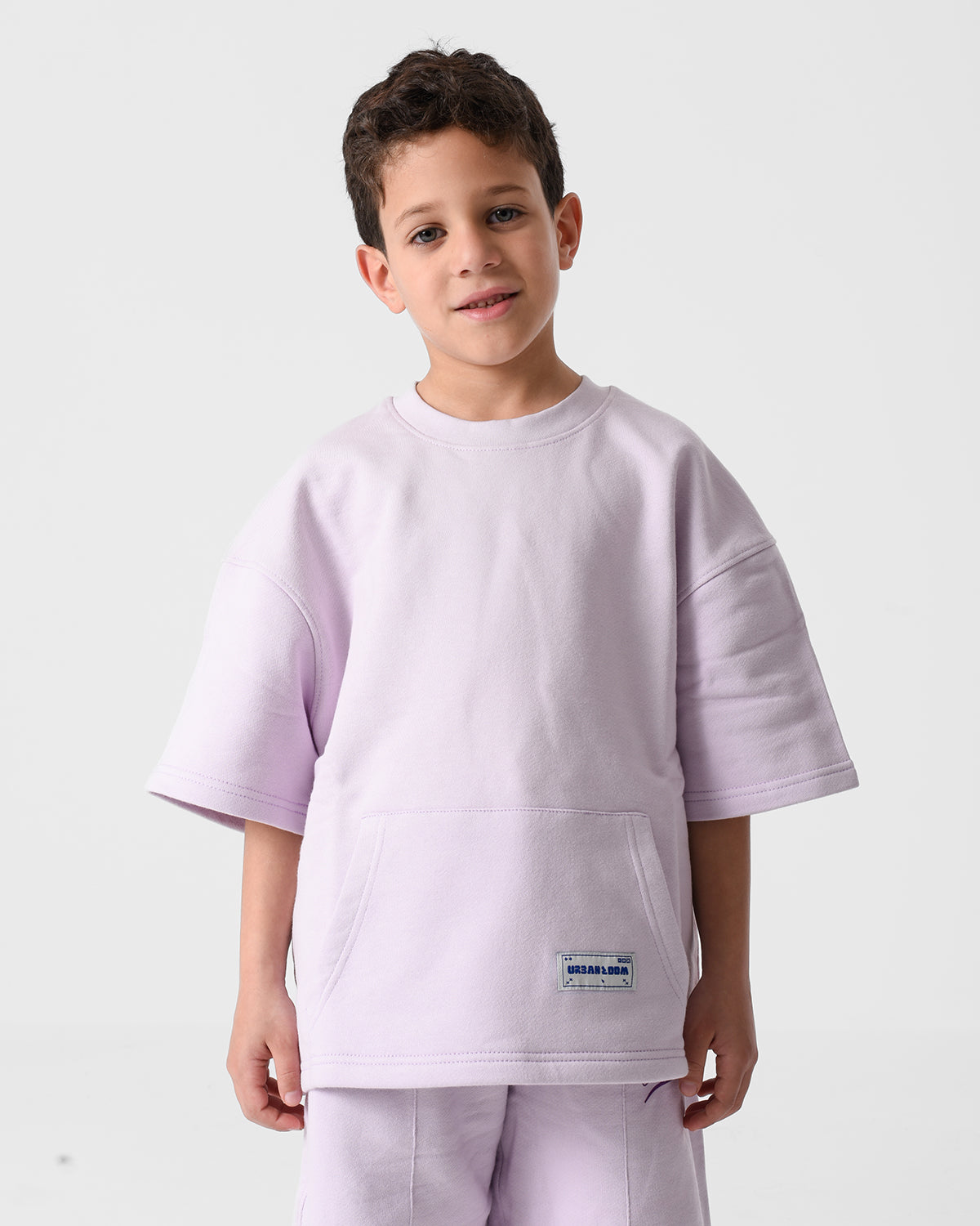 Lavender UL Boxy Tee