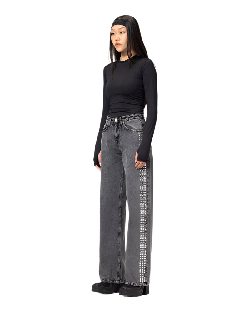 The Side- Studs Pants