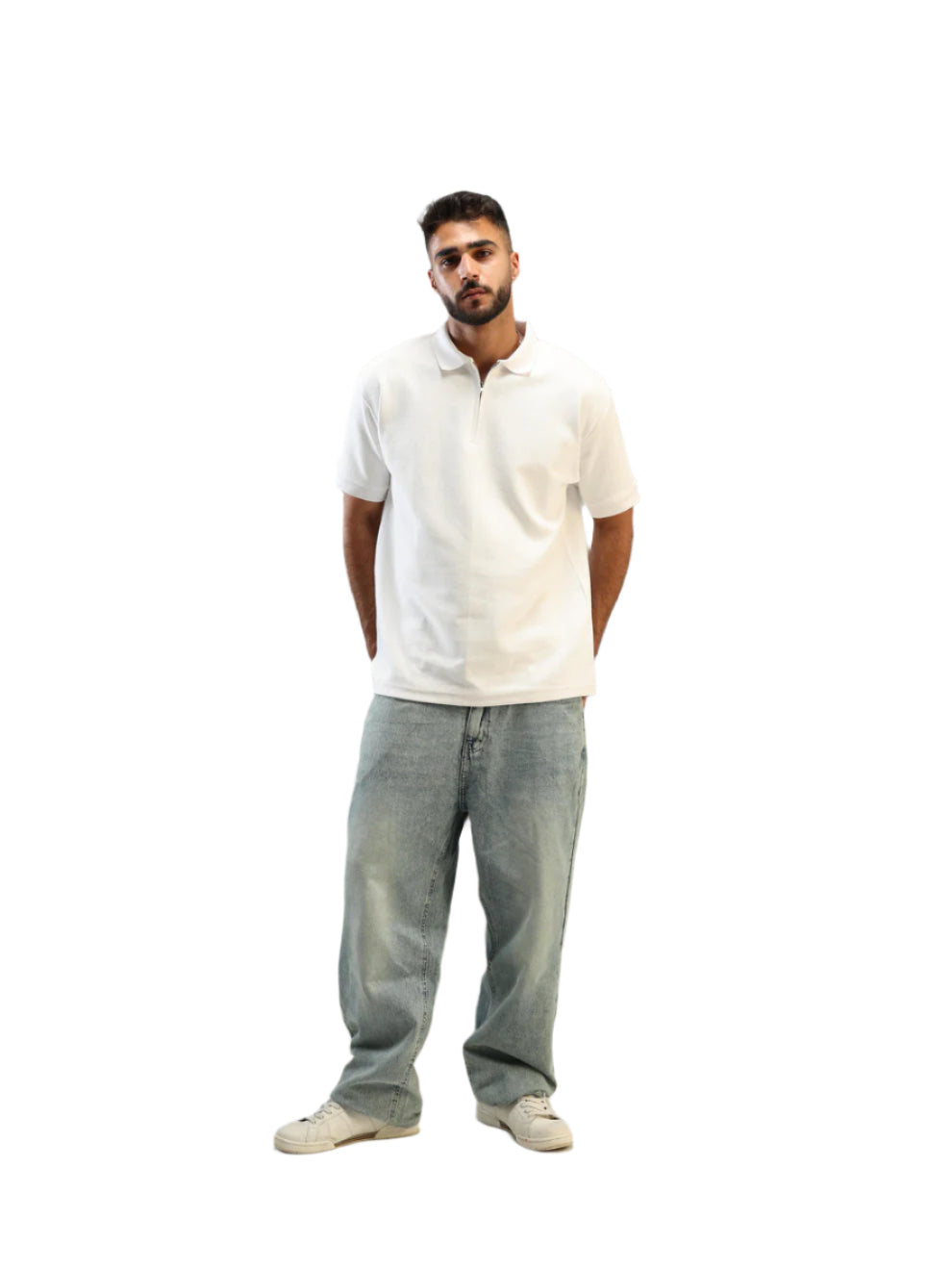 MEN’S BLUE WASHED DENIM