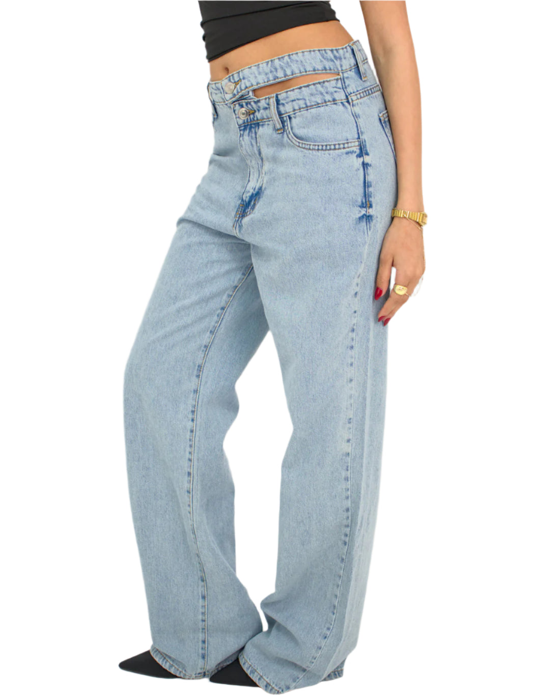 Double Waist Denim