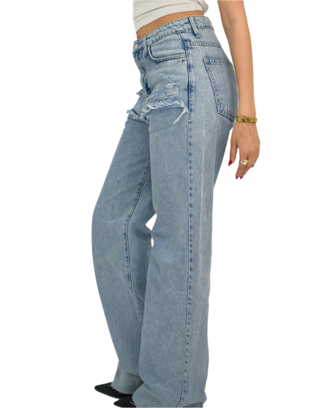 Statement Wide Leg Denim