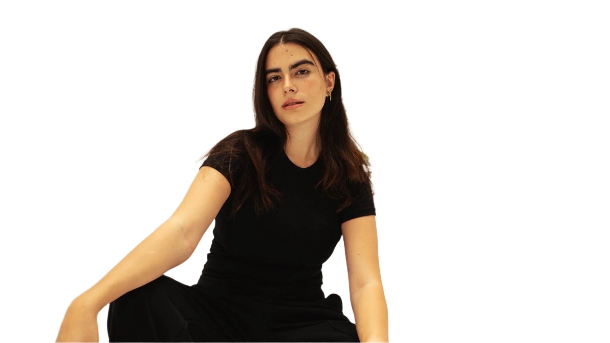 Black basic top