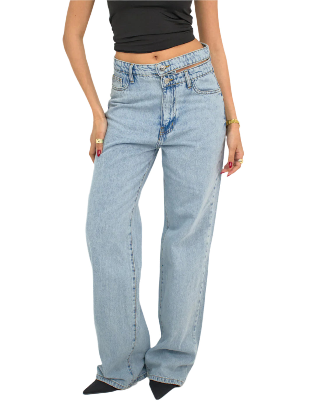 Double Waist Denim