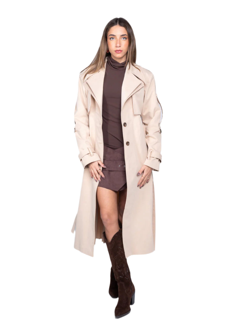THE PLEATED TRENCH