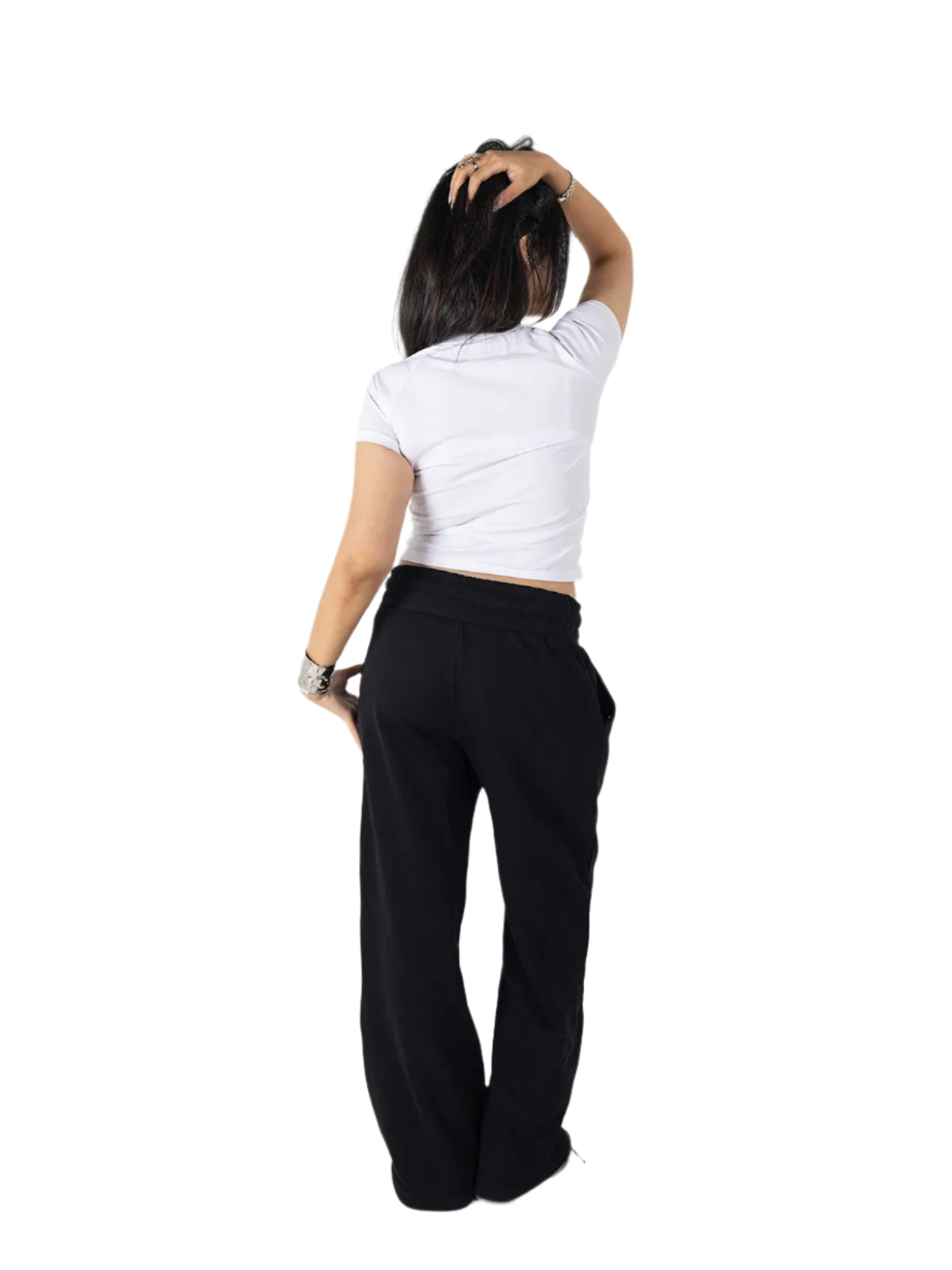 Relaxed Fit Sweatpants – Jet Black