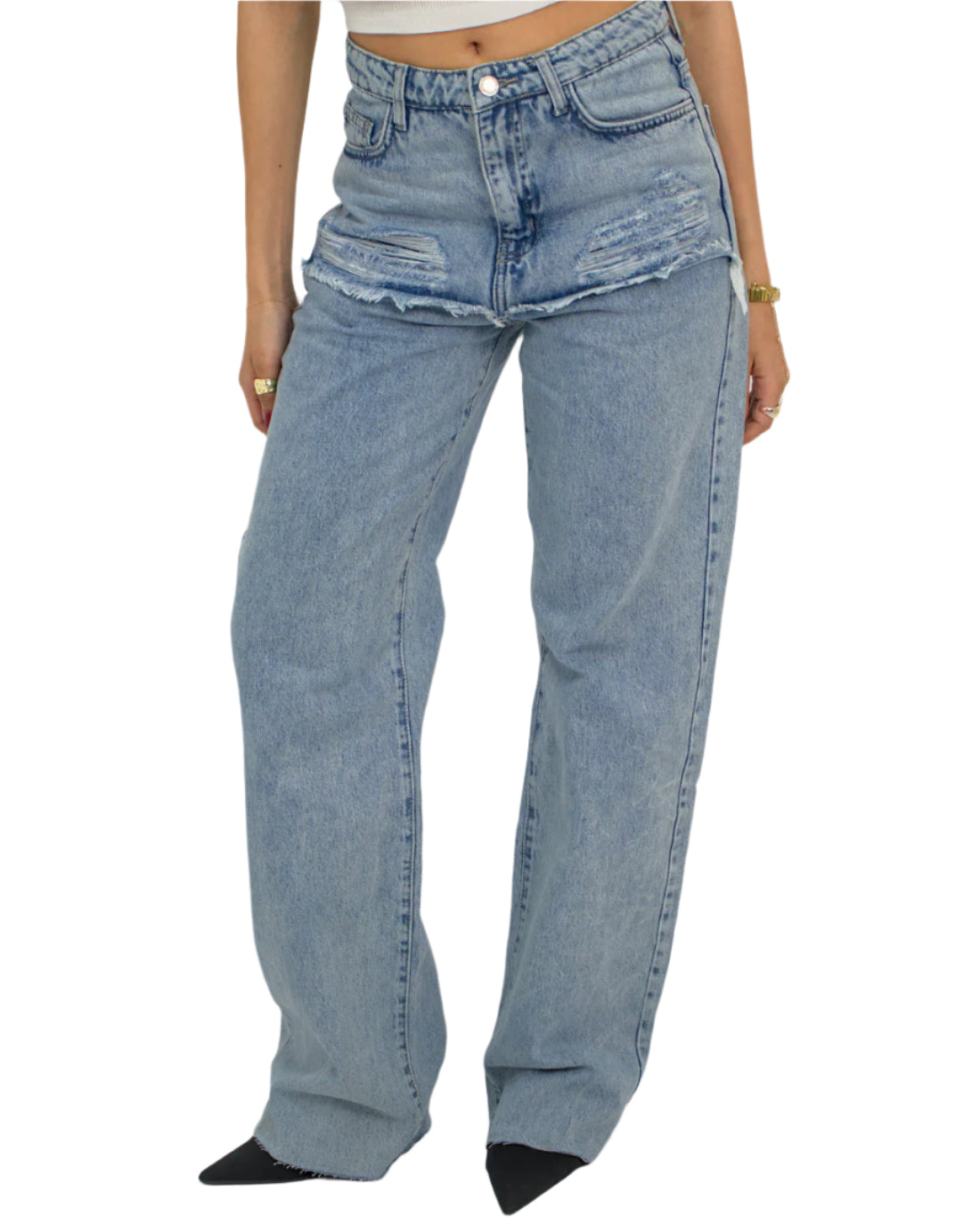 Statement Wide Leg Denim