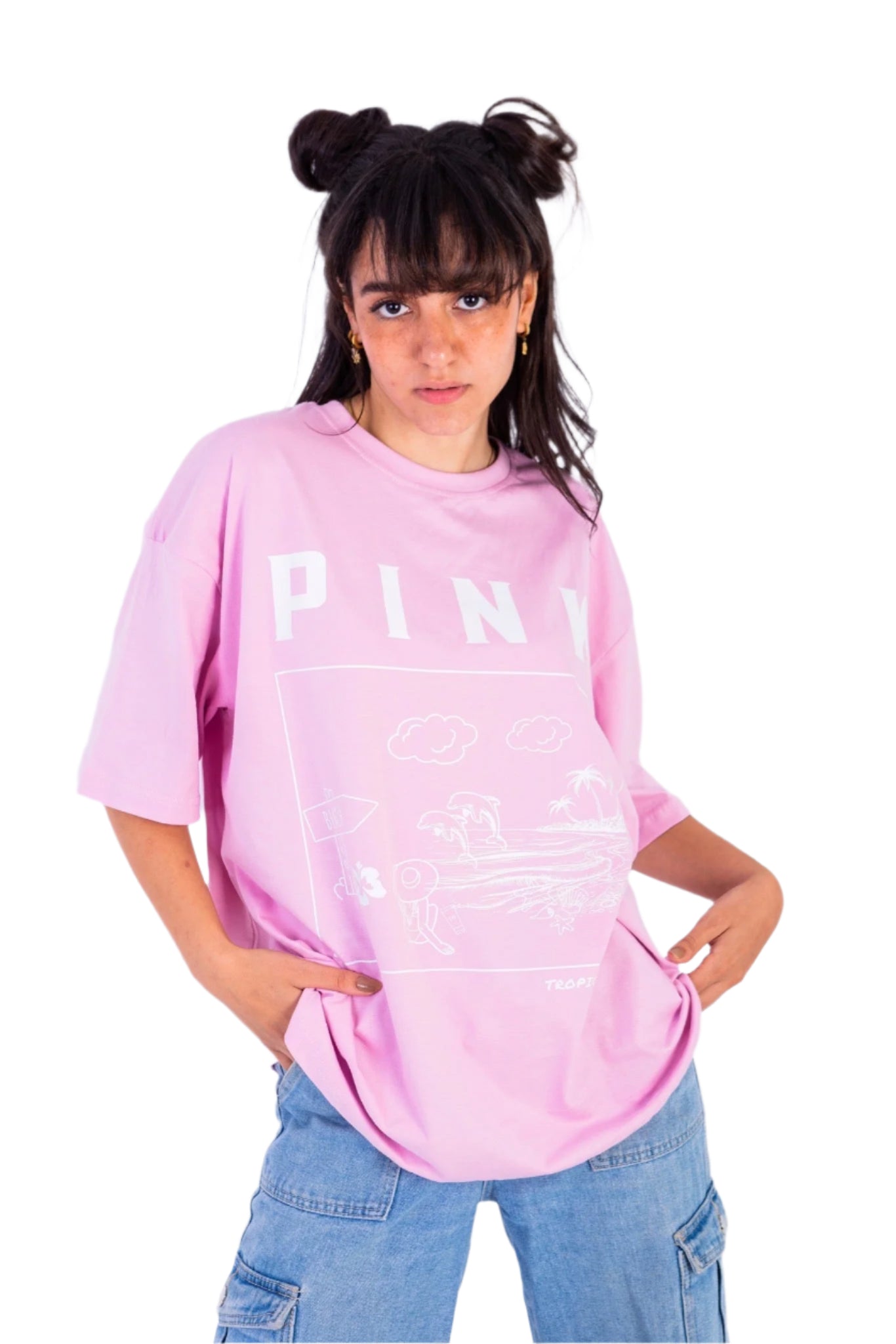 Summertime oversized T-shirt