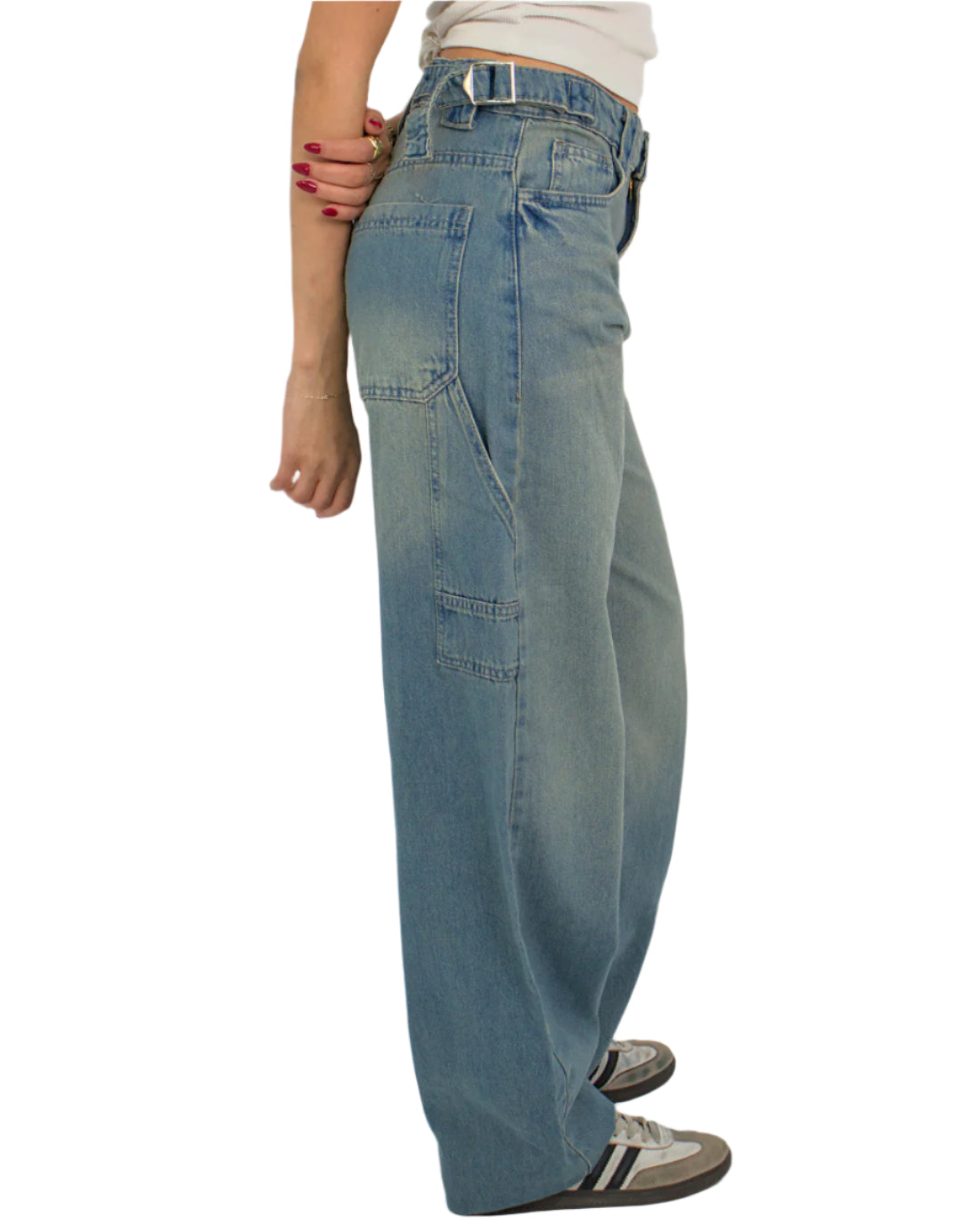 Carpenter Washed Blue Denim