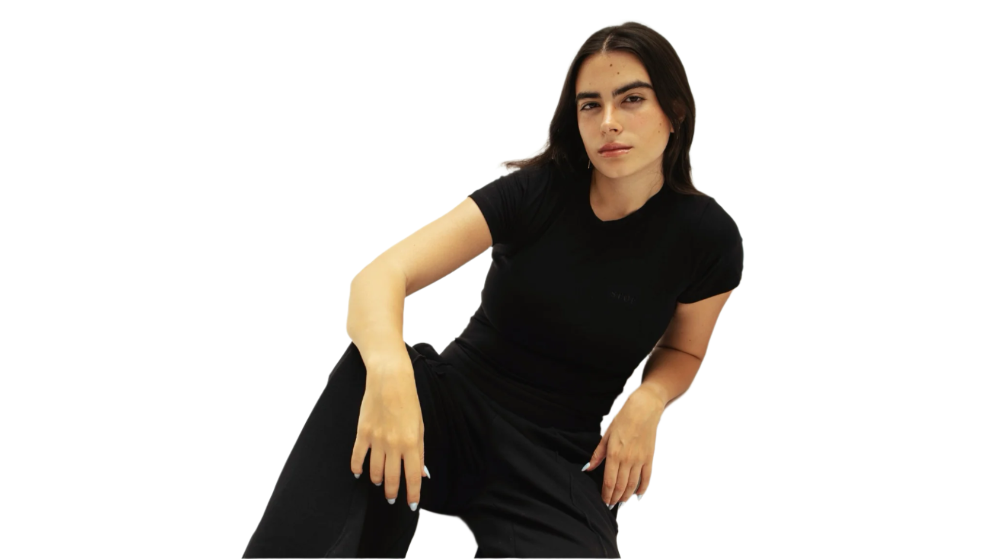 Black basic top