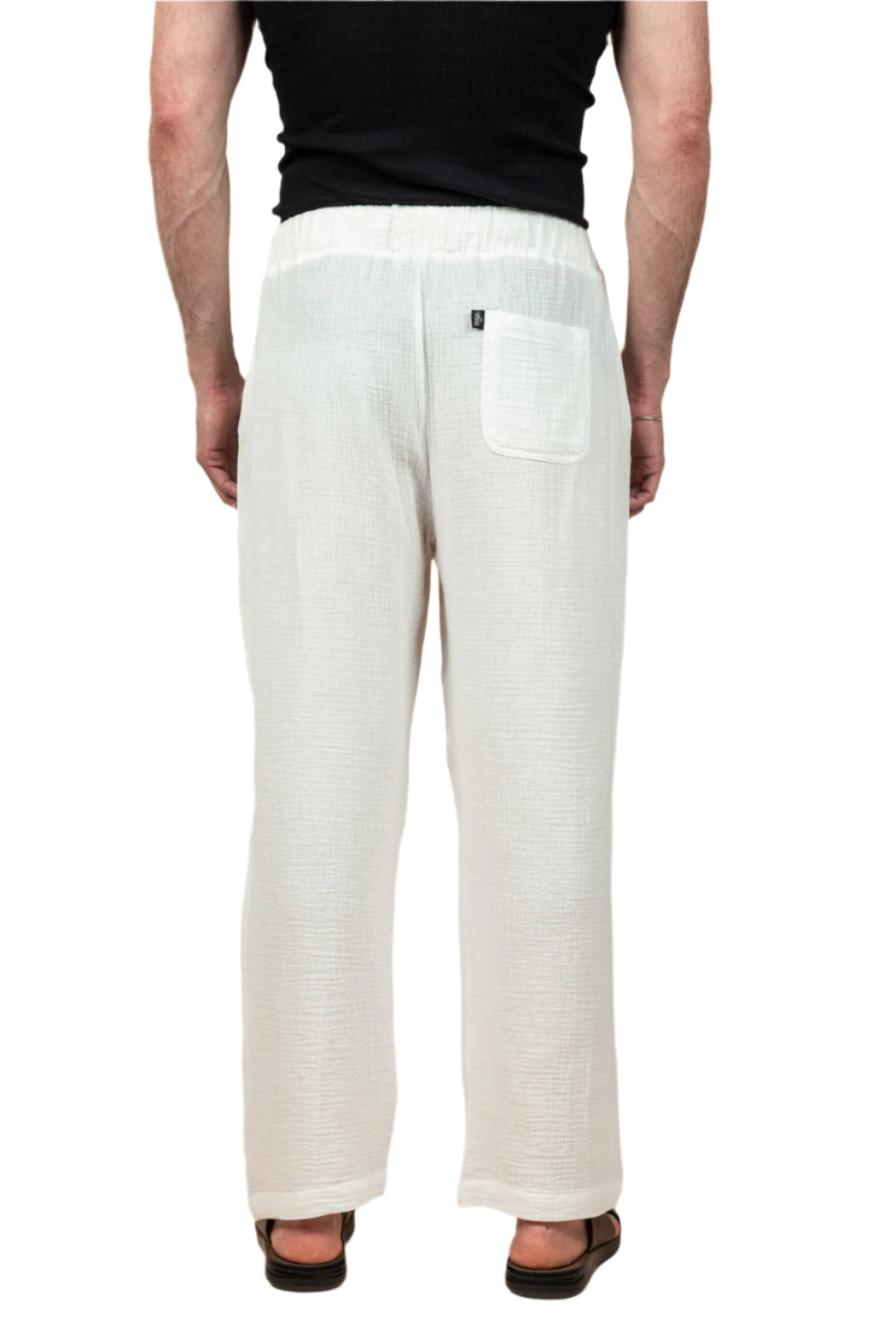 Wide Leg Baby Cotton Pants