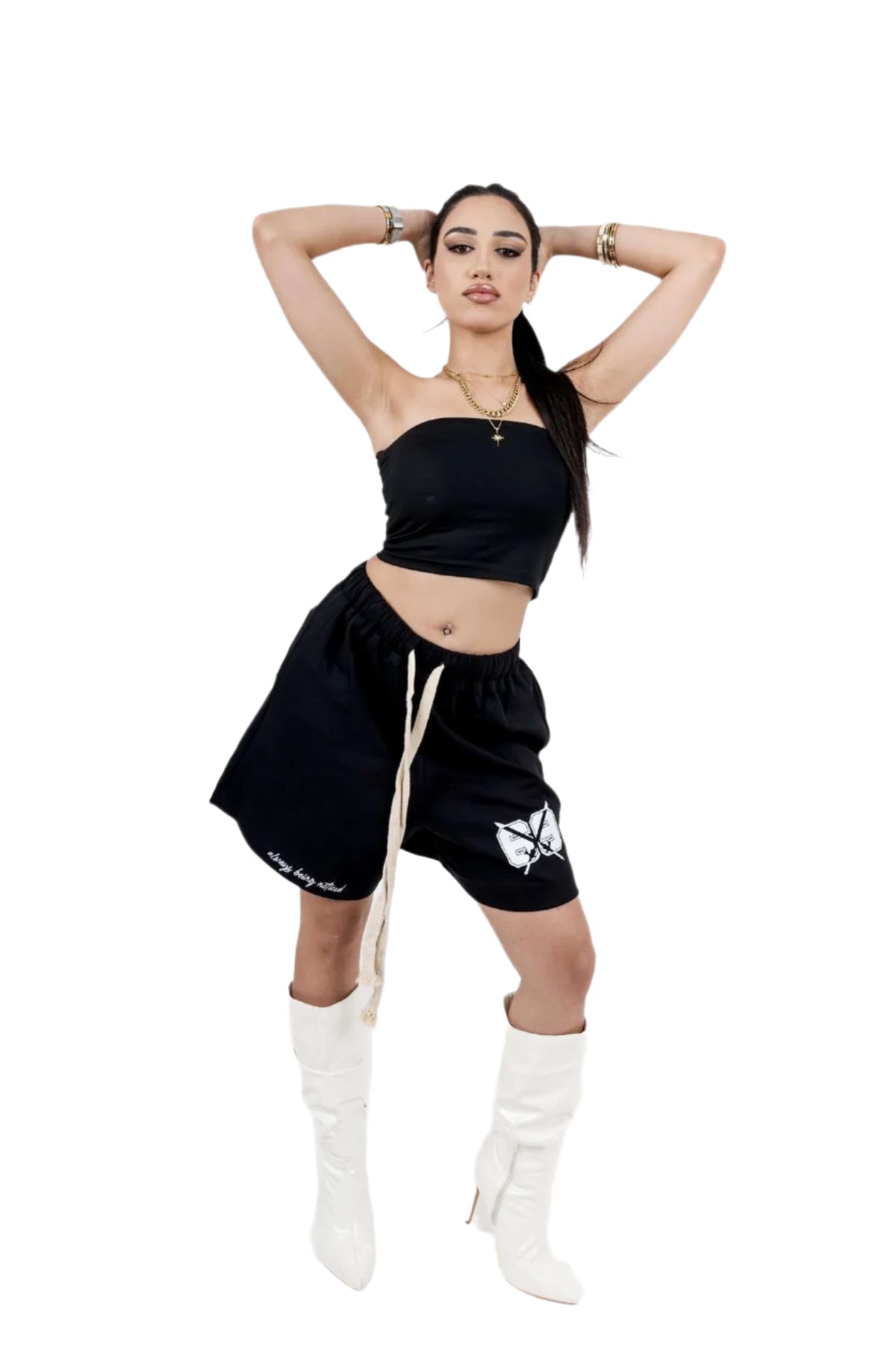 69 black shorts