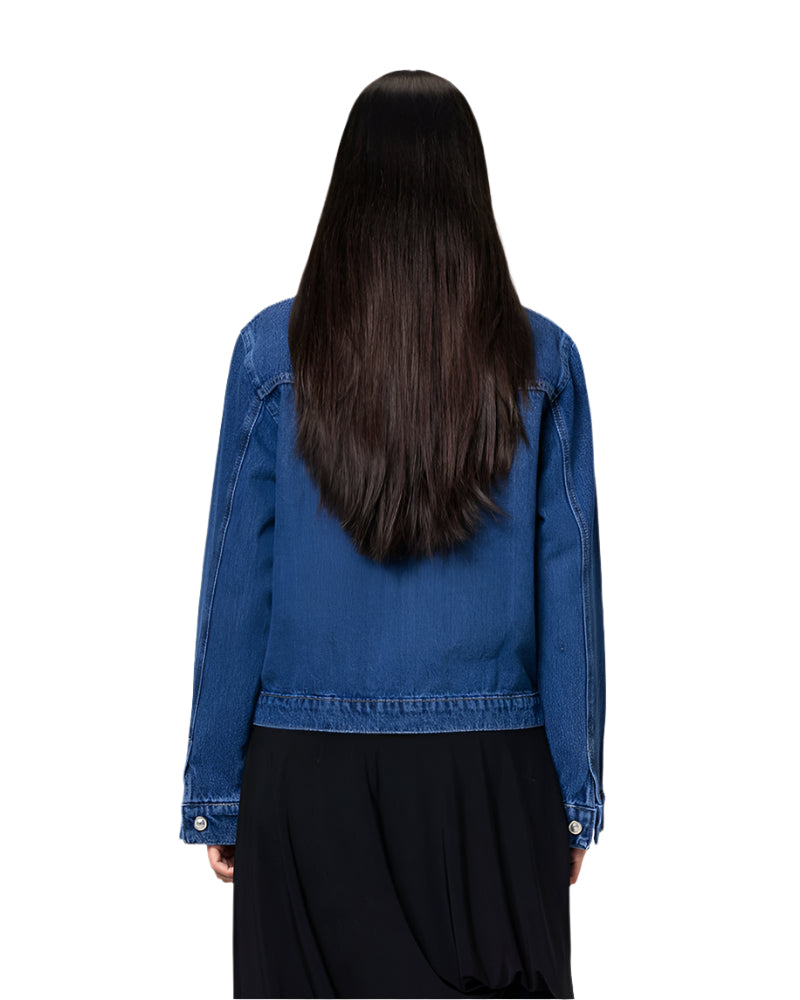 Basic Short Denim Jacket