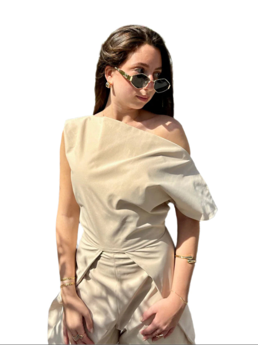 SHE'S EDGY - BEIGE
