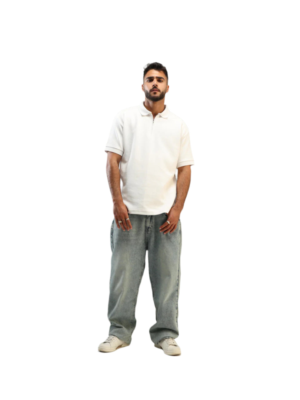 MEN’S BLUE WASHED DENIM