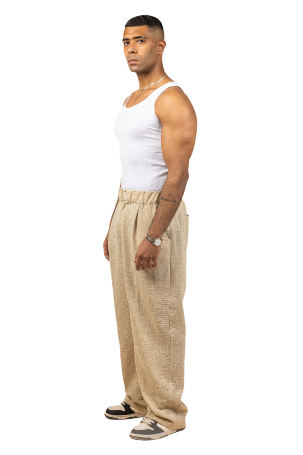 Tailored Linen Pants