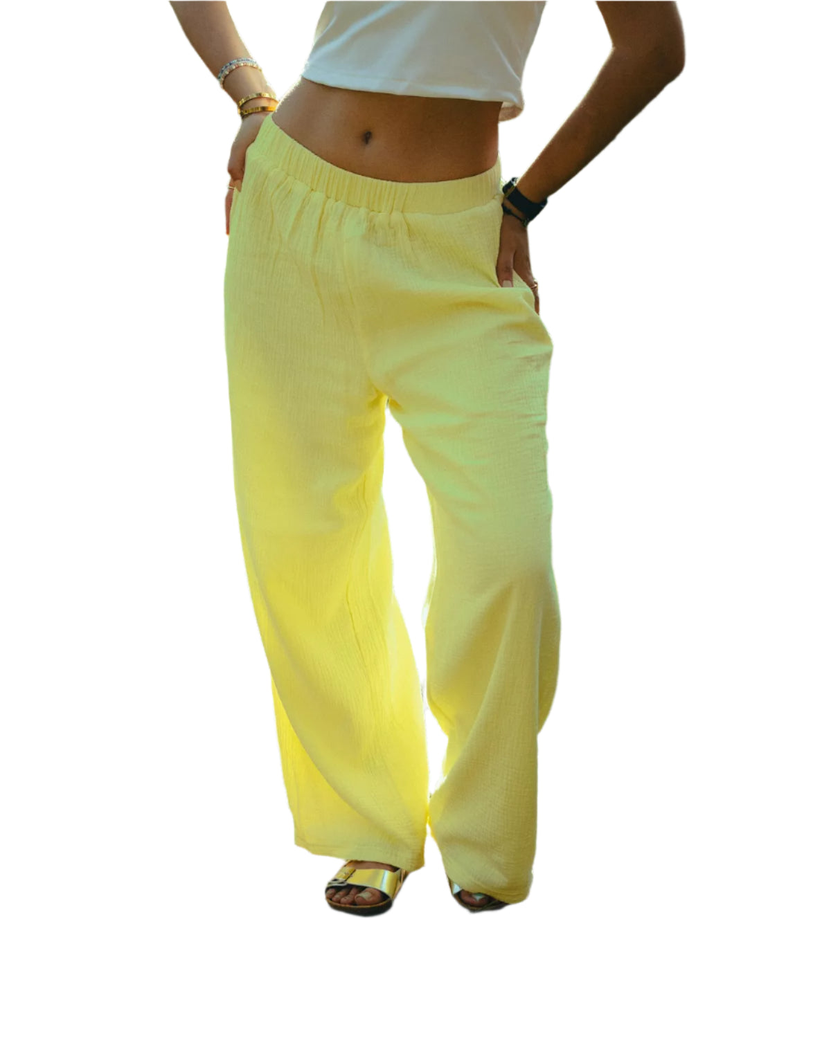 Linen Wide leg Pants