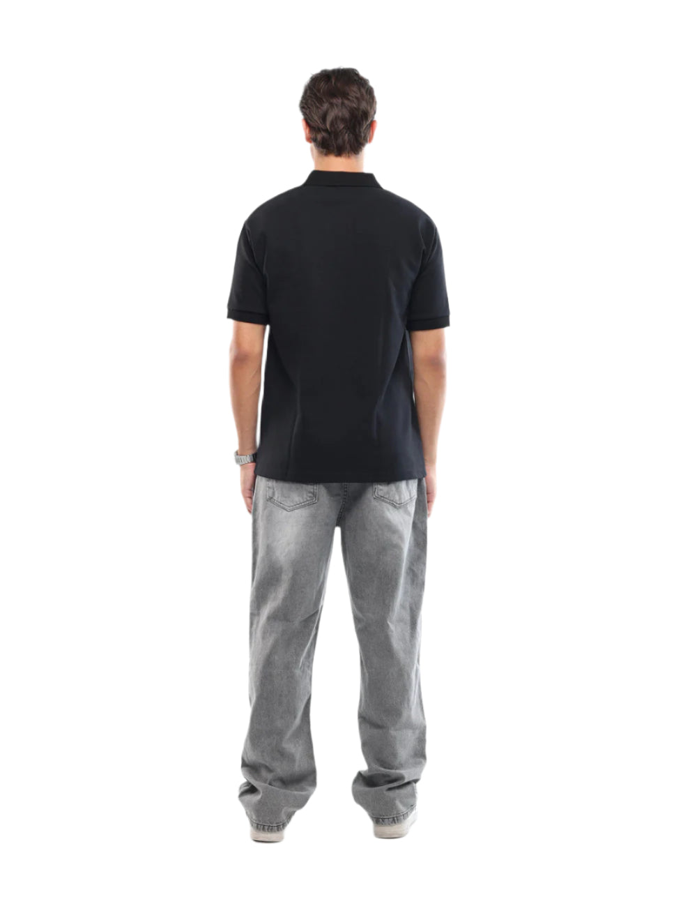 MEN’S GREY WASHED DENIM