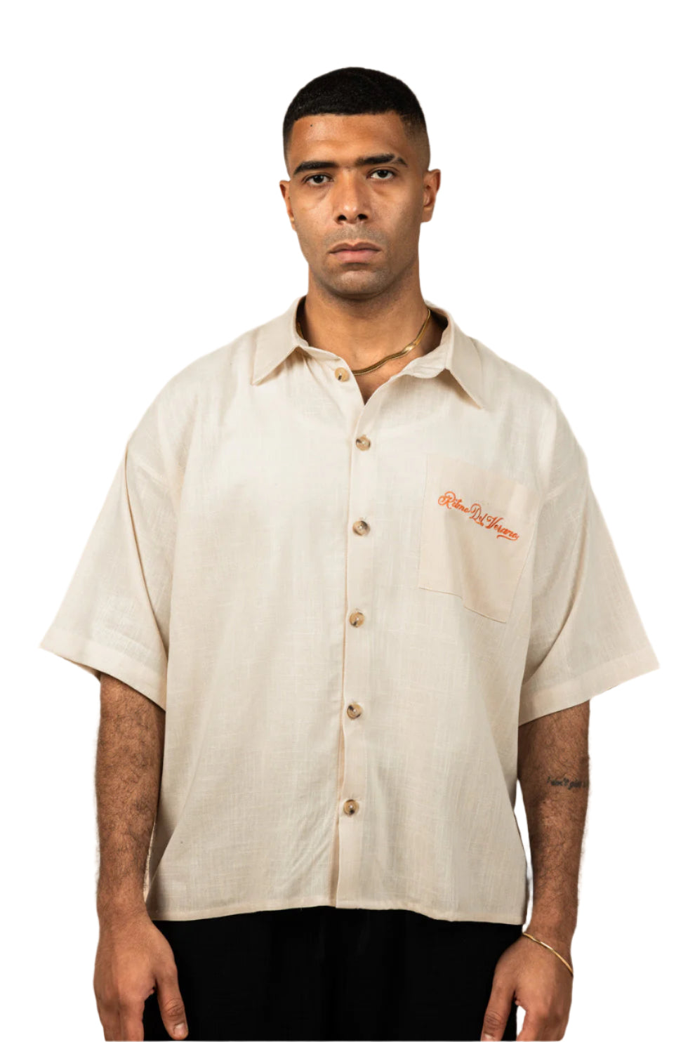RDV Boxy Fit Linen Shirt