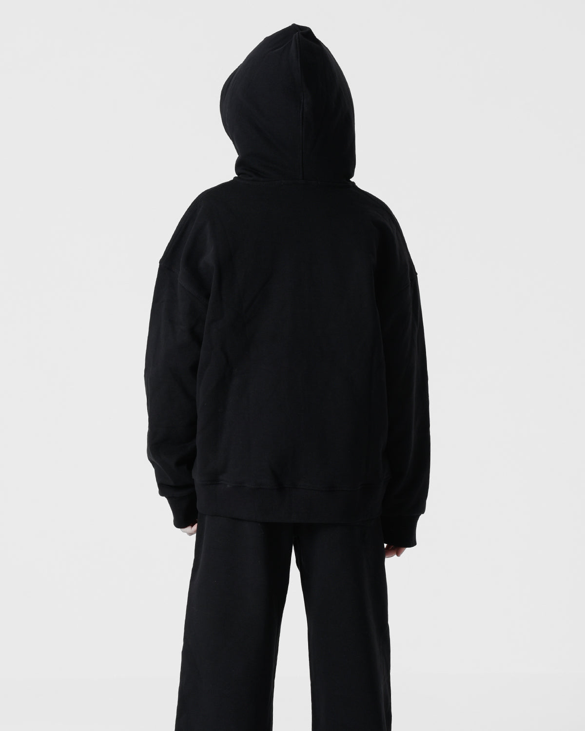 Black UL Zip-Up Hoodie