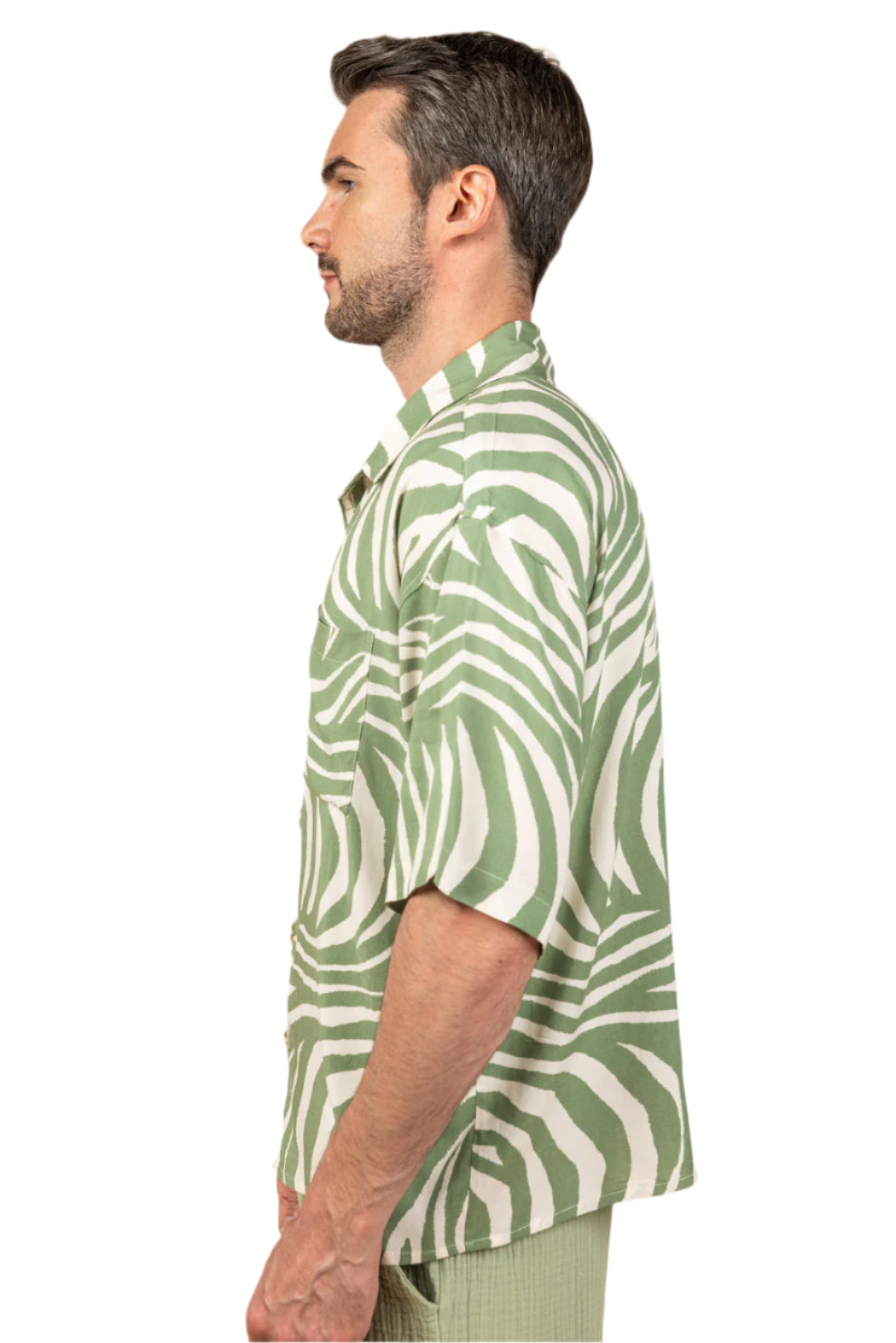 Verdant Mist Boxy Fit Shirt