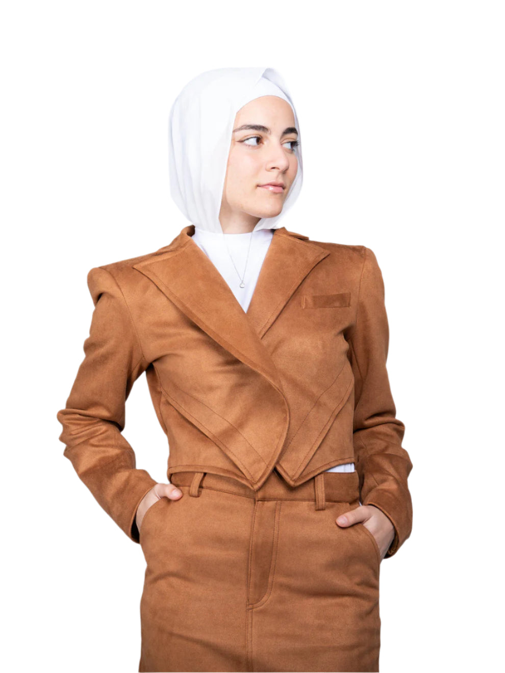 THE CAMEL SET IN SUEDE