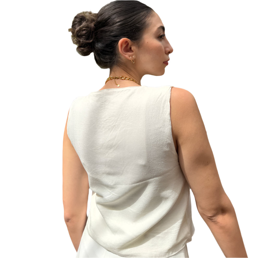 linen vest