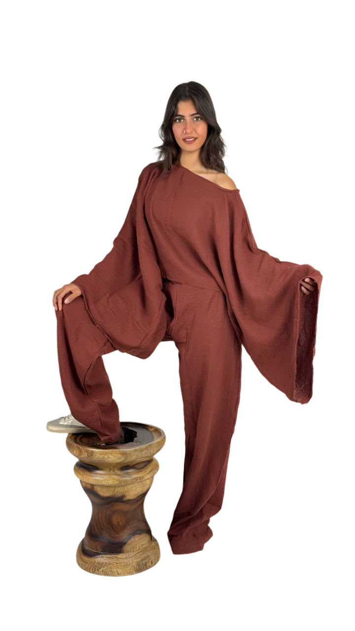 Croppi Off-shoulder Set