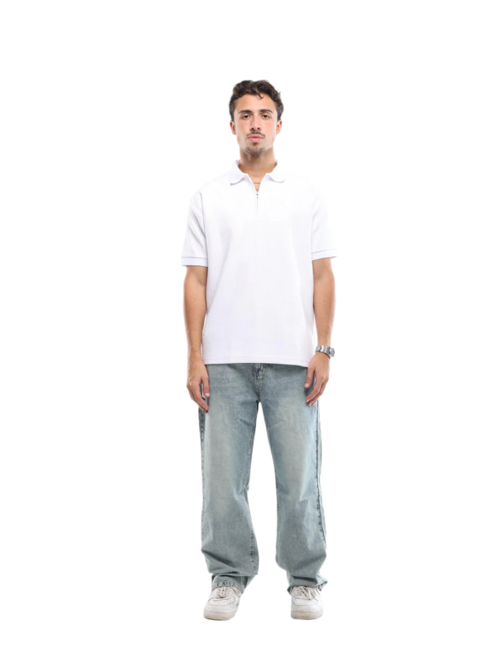 MEN’S BLUE WASHED DENIM