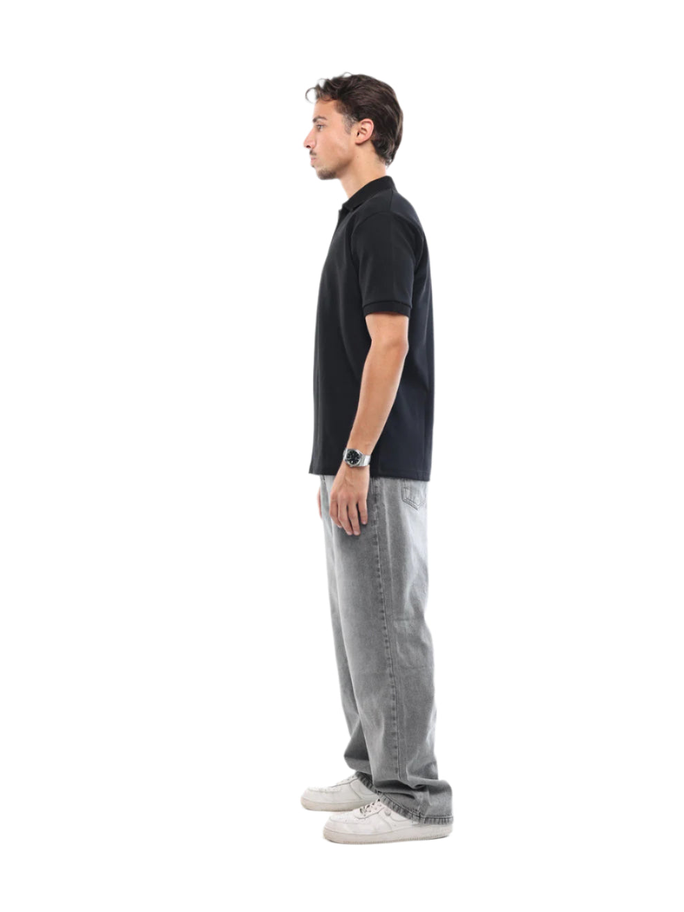 MEN’S GREY WASHED DENIM