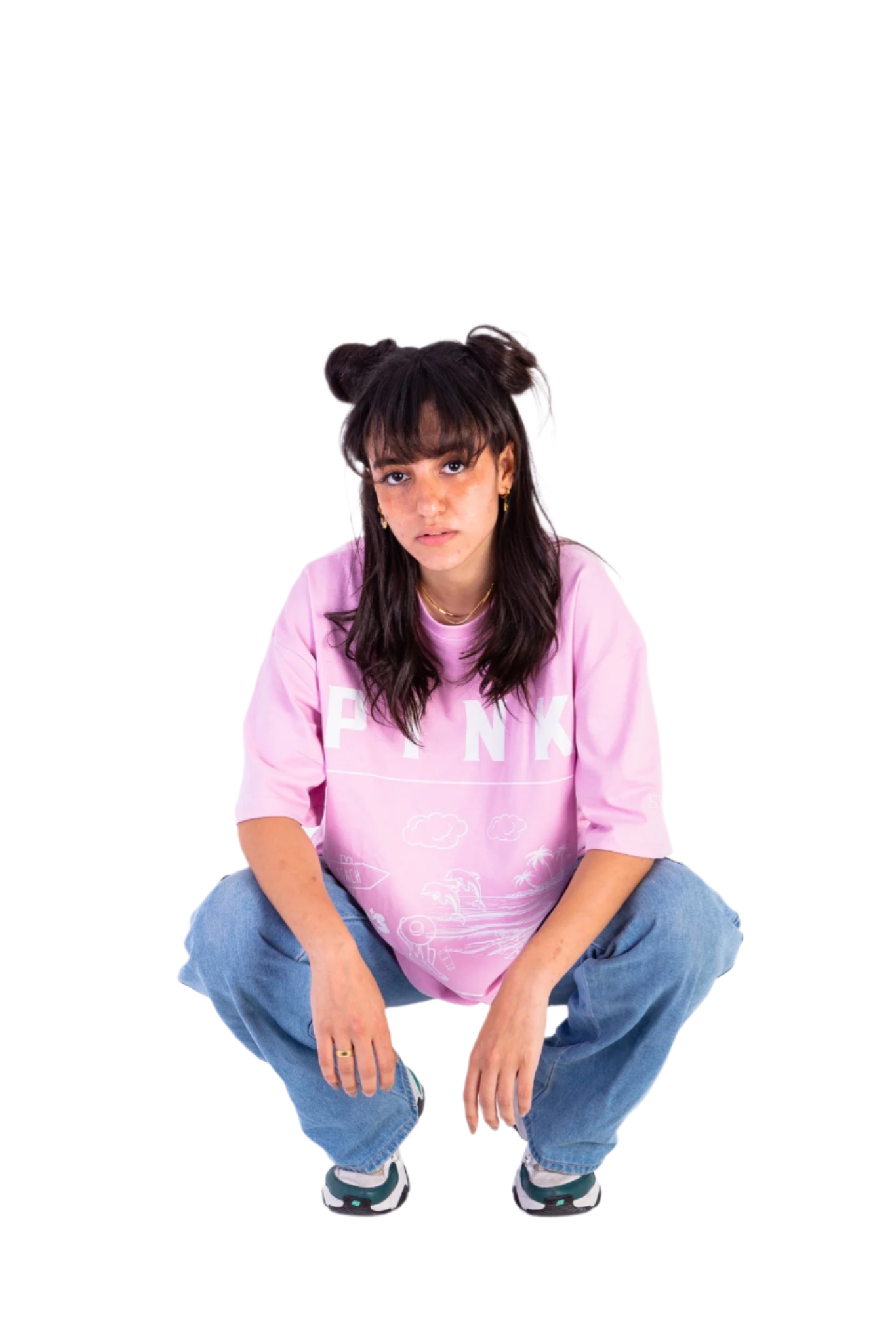 Summertime oversized T-shirt