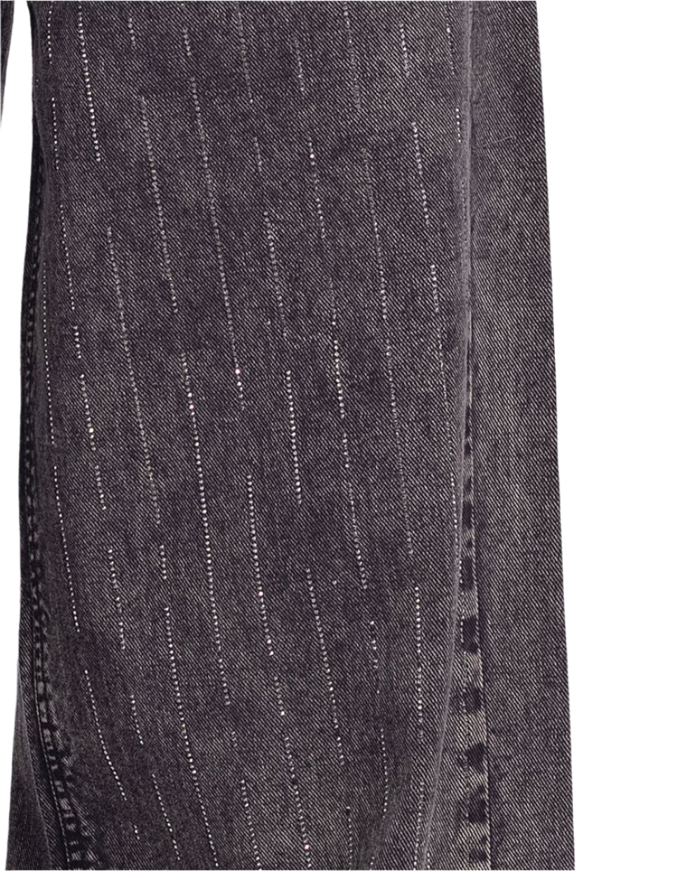 Bling Denim dirty washed Grey pants