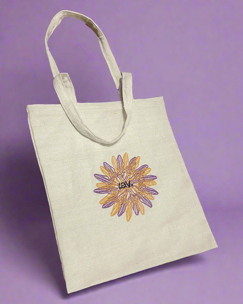 Embroidered Tote