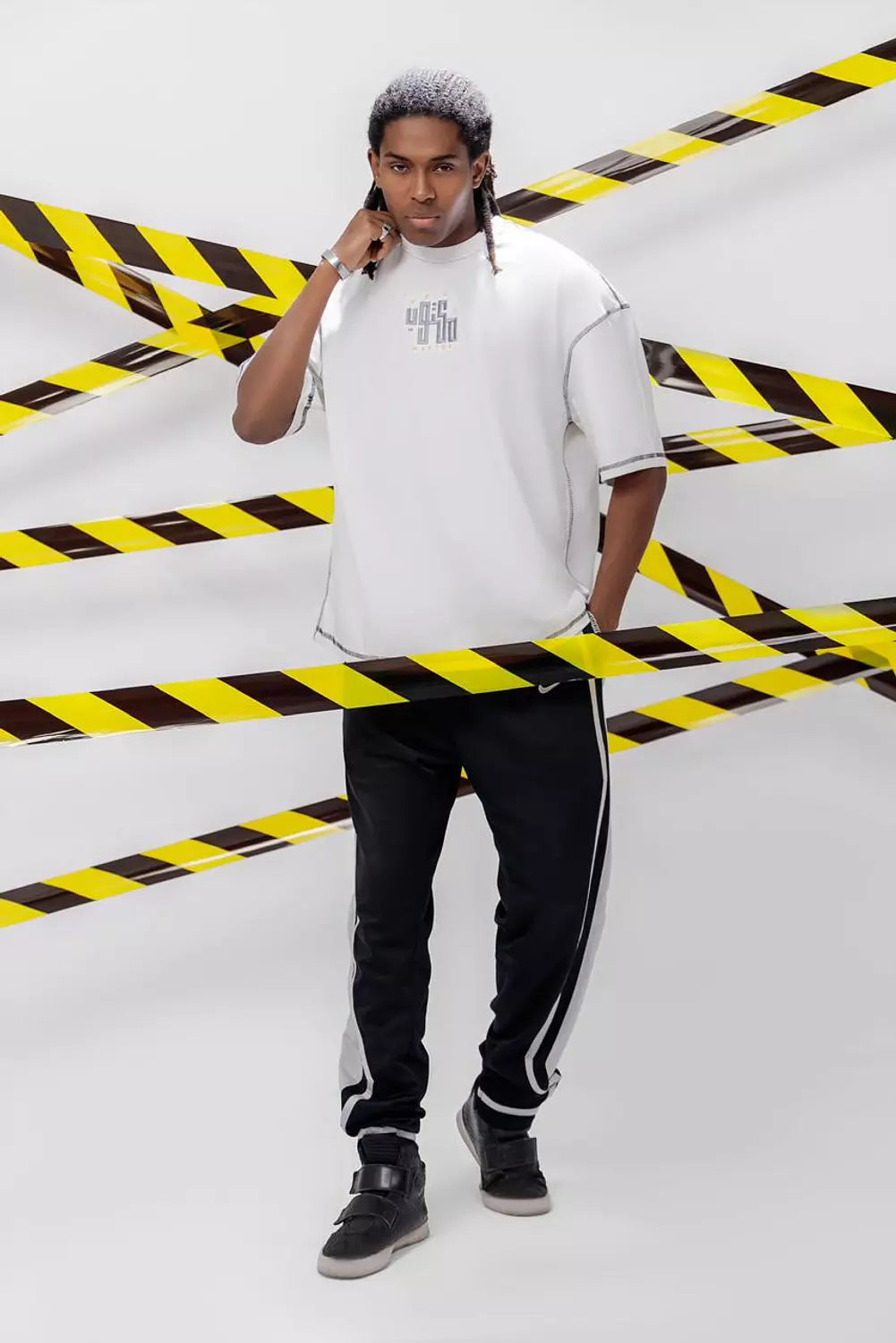 Oversized سلام فحقا تحيتهم t-shirt