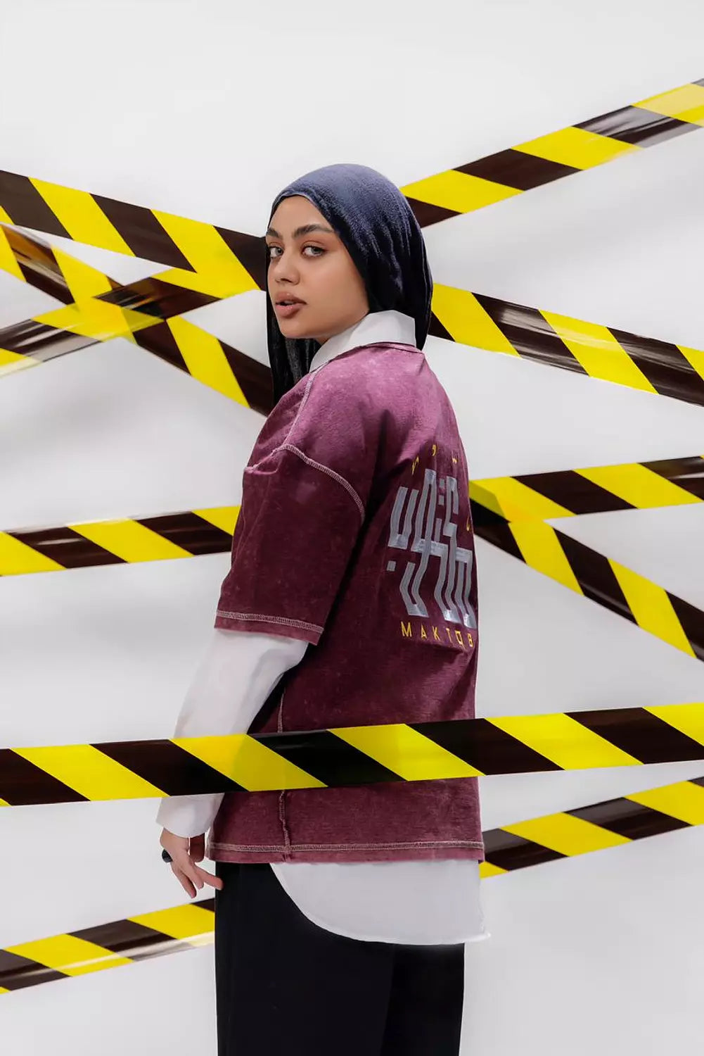 Washed Inside Out Oversized T-shirt