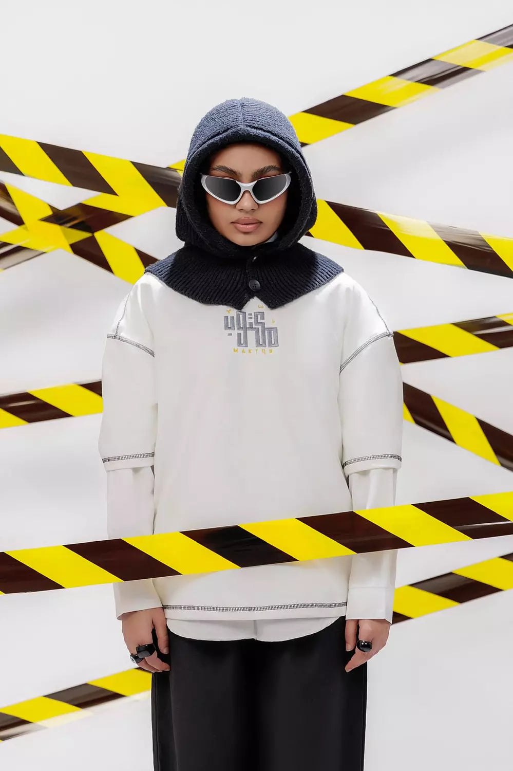 Oversized سلام فحقا تحيتهم t-shirt