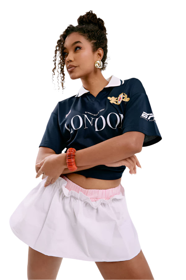 Gabardine Micro Mini Skirt